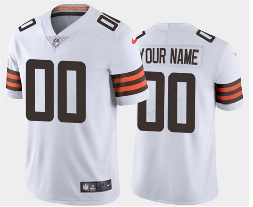 Custom Cleveland Browns Vapor Untouchable Limited Jersey